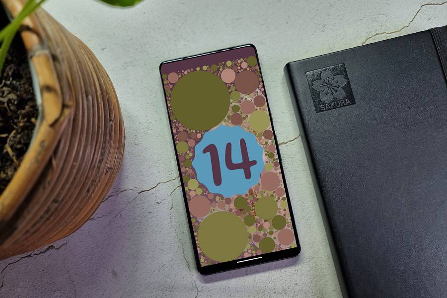 ilustrasi menggunakan HP Android 14 (androidworld.nl)