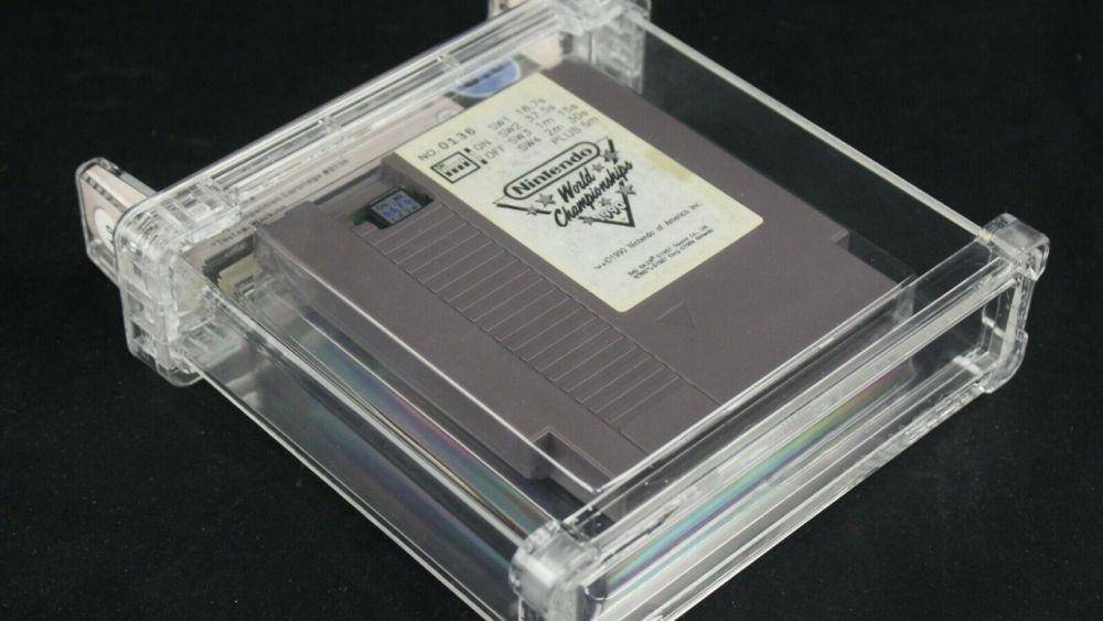 kaset game Nintendo World Championships yang berharga sangat mahal (shacknews.com)
