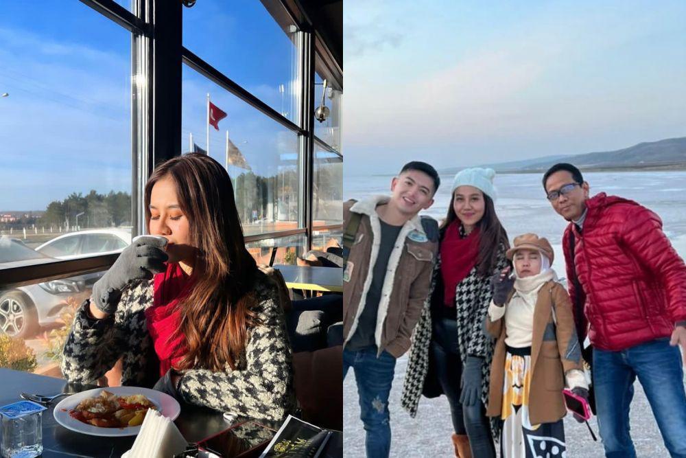 11 Potret Mayang Adik Vanessa Angel di Turki, Bareng Nicky Tirta!