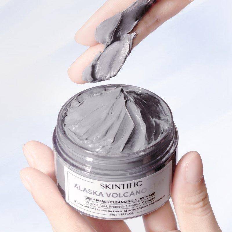 Skintific Alaska Volcano Clay Mask Deep Pores Cleansing (shopee.co.id/beautyhaulindo)