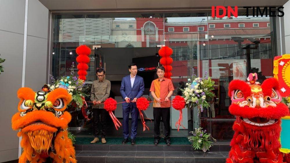 Peresmian dealer Chery Pluit (IDN Times/Fadhliansyah)