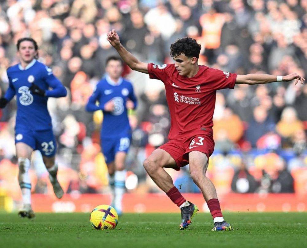 Stefan Bajcetic bermain bersama Liverpool. (instagram.com/stefanbajcetic)