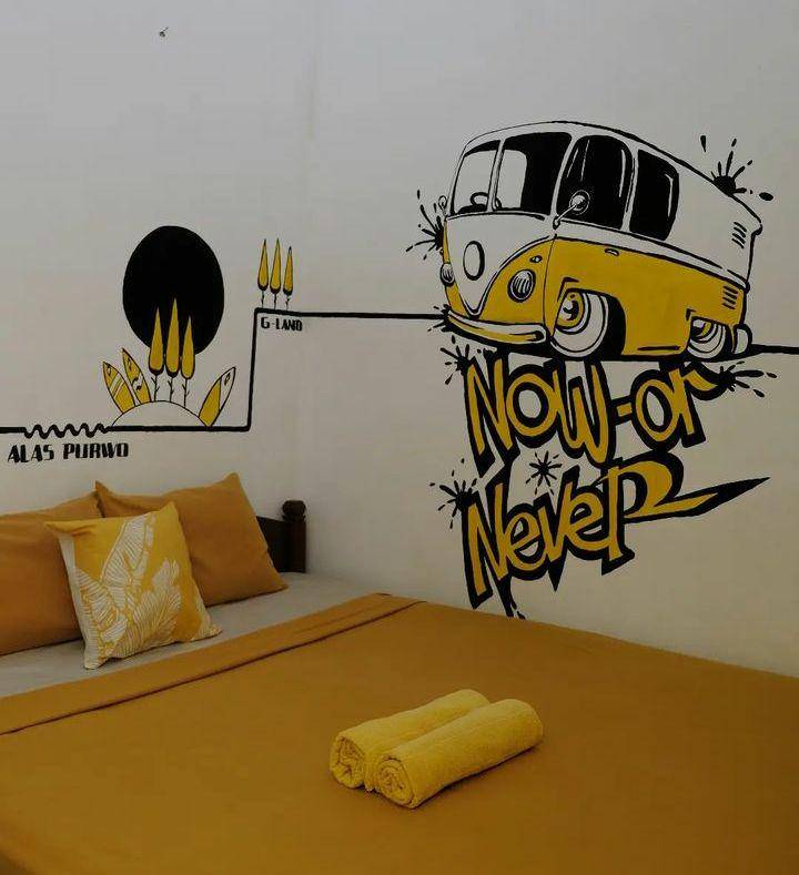 Room di Banana Homestay (Instagram/bananabanyuwangi)