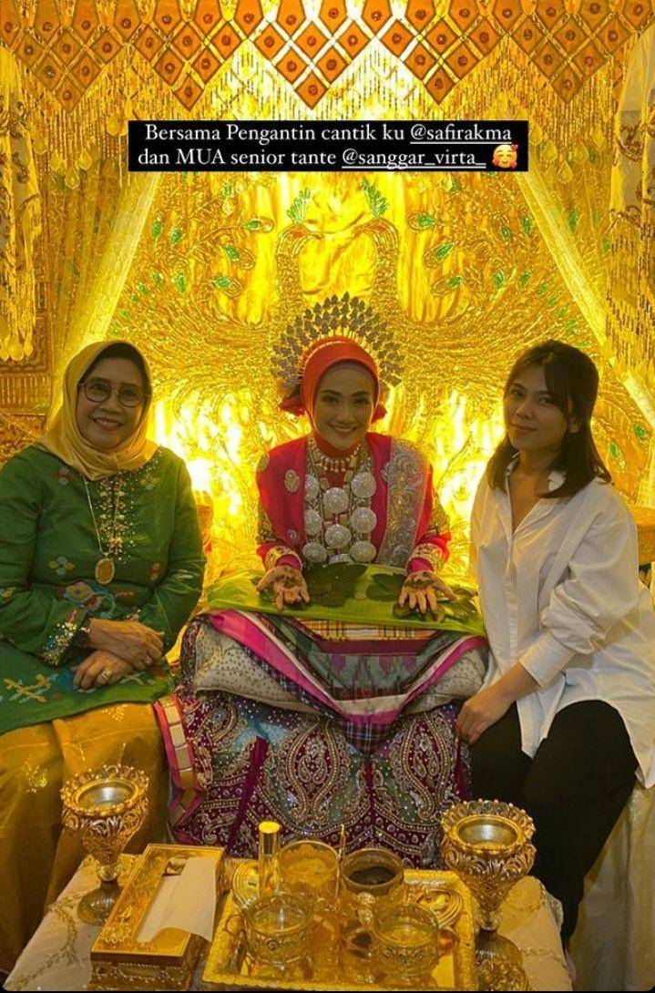 potret Safira calon istri Wafda Saifan (instagram.com/pritapaglianimua)