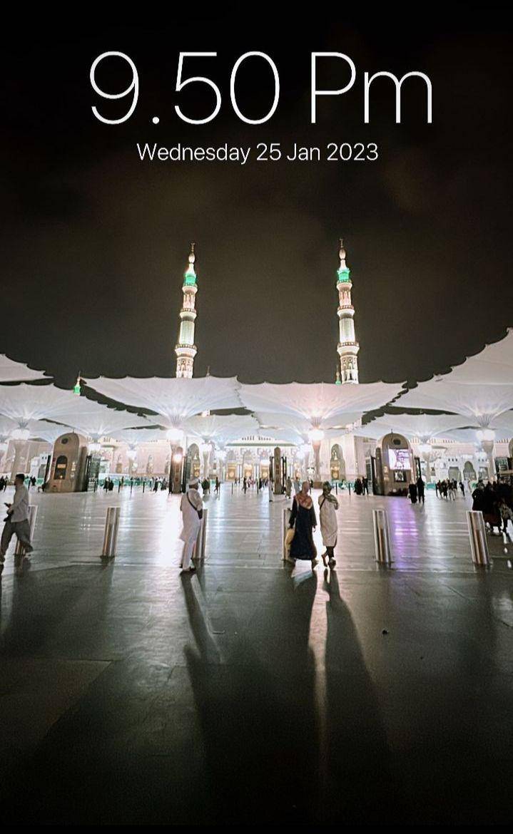momen Dian Ayu Lestari berada di Madinah (instagram.com/dianayulestari)
