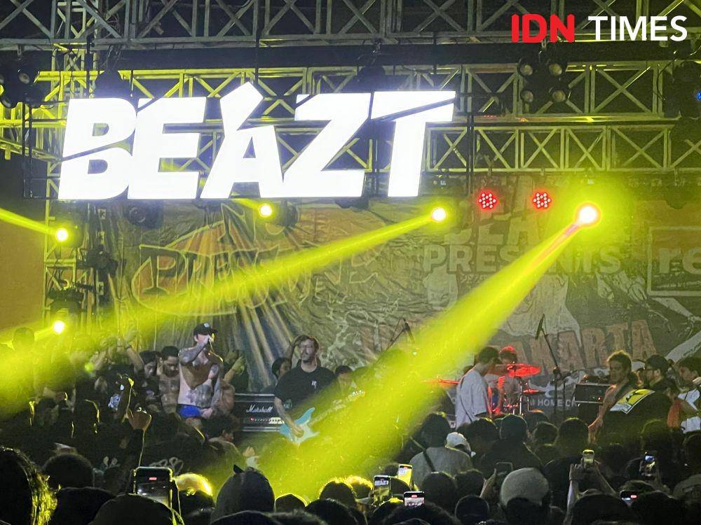 Penampilan No Pressure di Jakarta (IDN Times/Wahyu Kurniawan)