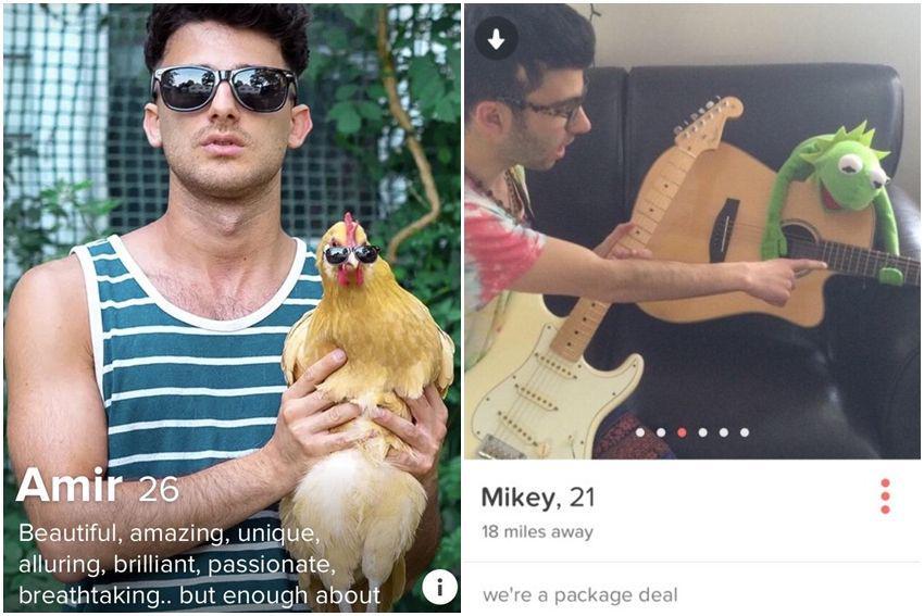 10 Potret Bio dan Foto Profil Tinder yang Paling Beda, Swipe Kanan?