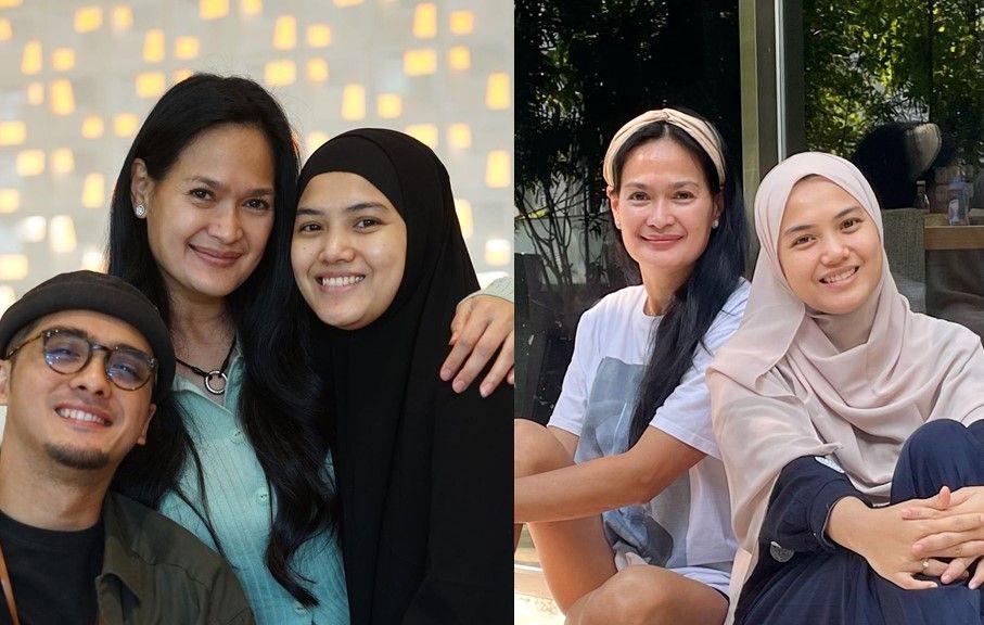 9 Potret Donna Harun dan Herfiza, Mertua dan Menantu Kompak!