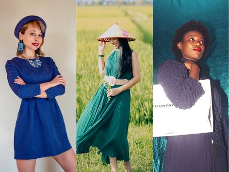 ilustrasi warna-warna universal (pexels.com/Victoria Akvarel | pexels.com/Lan Anh Hoàng | pexels.com/RF._.studio)