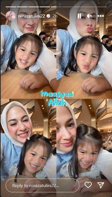momen ulang tahun anak Nina Zatulini (instagram.com/ninazatulini22)