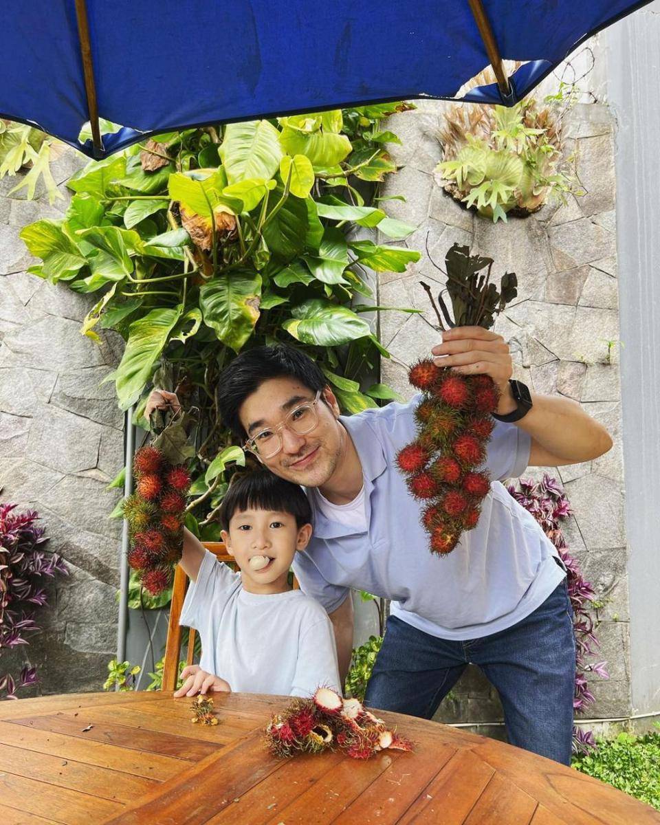 momen ulang tahun Jio (instagram.com/kimbabfamily.official)
