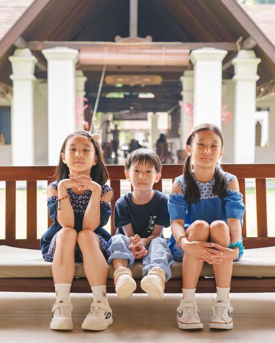 momen ulang tahun Jio (instagram.com/kimbabfamily.official)