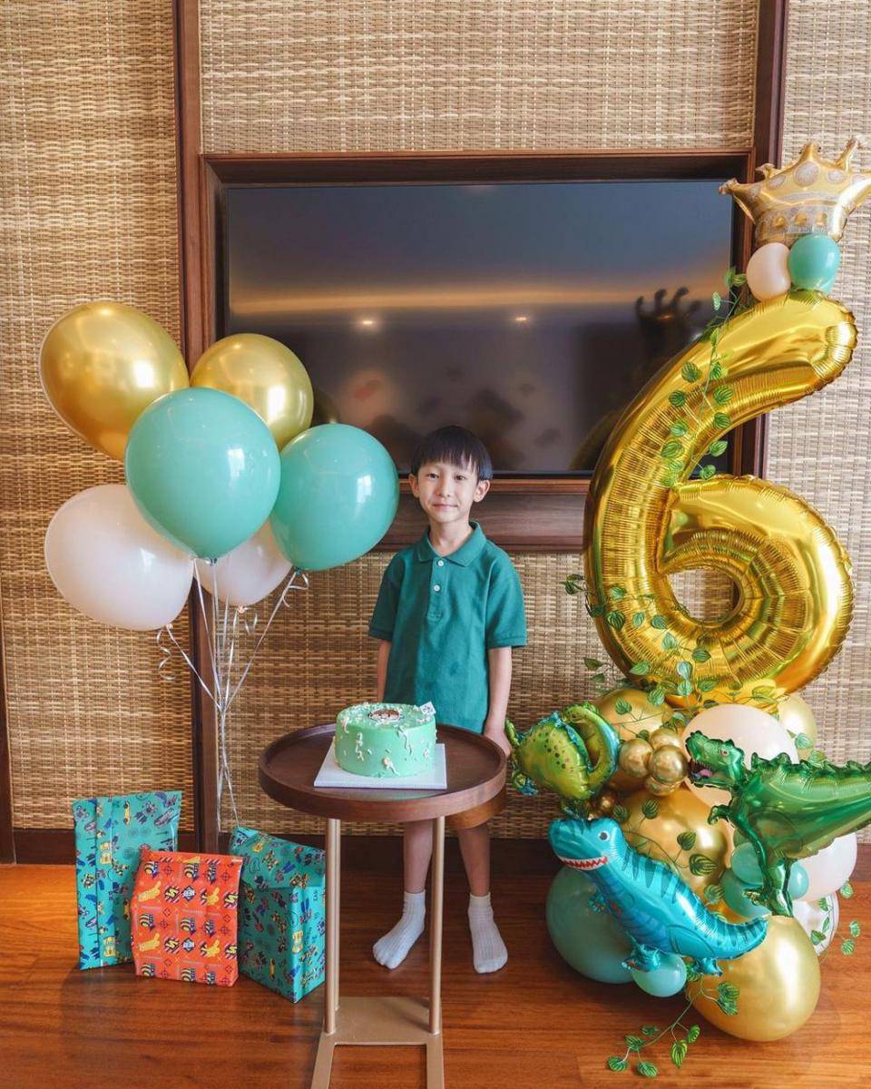 momen ulang tahun Jio (instagram.com/ginasselvina)