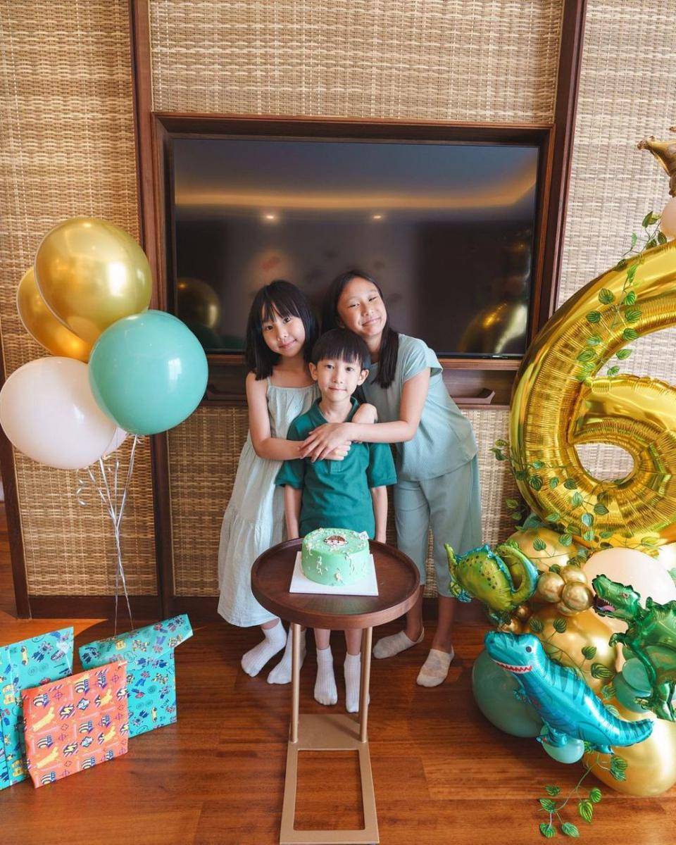 momen ulang tahun Jio (instagram.com/ginasselvina)