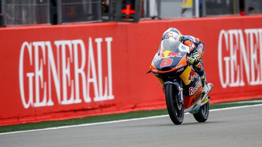 Jack Miller saat memperkuat KTM Ajo di kelas Moto3 (motogp.com)