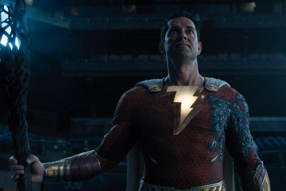 Zachary Levi dalam film Shazam! Fury of the Gods (dok. DC Studios/Shazam! Fury of the Gods)