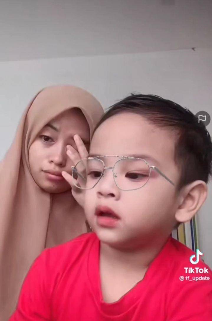 Momen Gala Sky tunjukkan video orangtuanya (tiktok.com/tf_update)