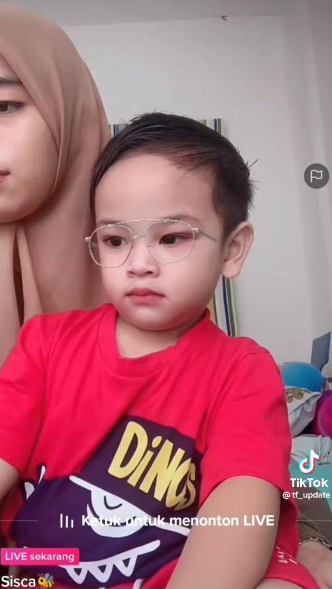 Momen Gala Sky tunjukkan video orangtuanya (tiktok.com/tf_update)