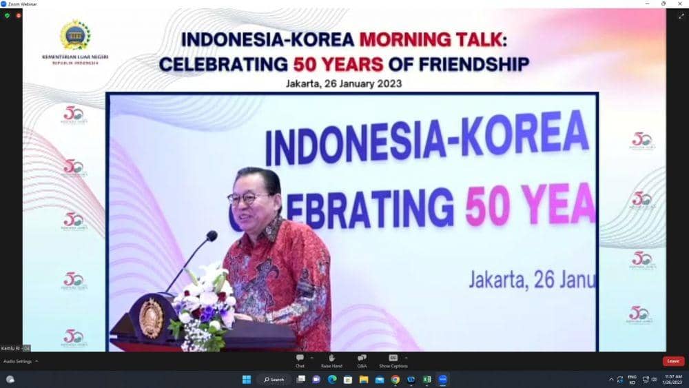 Acara "Closer Friendship, Stronger Partnership", diselenggarakan pada 26 Januari 2023 (Dok. IDN Media)