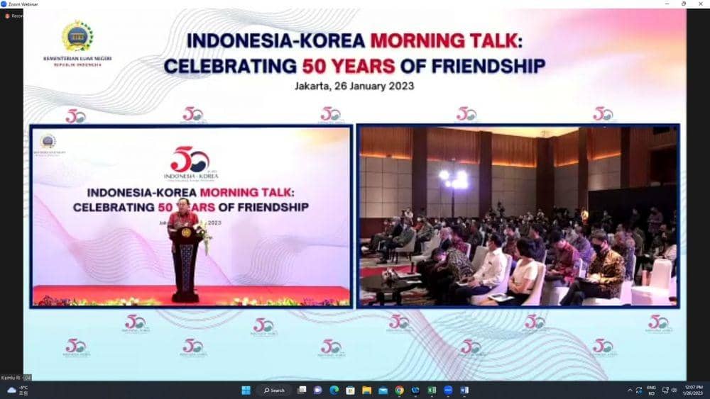 Perayaan 50 Tahun Hubungan Diplomatik Indonesia – Korea Selatan
