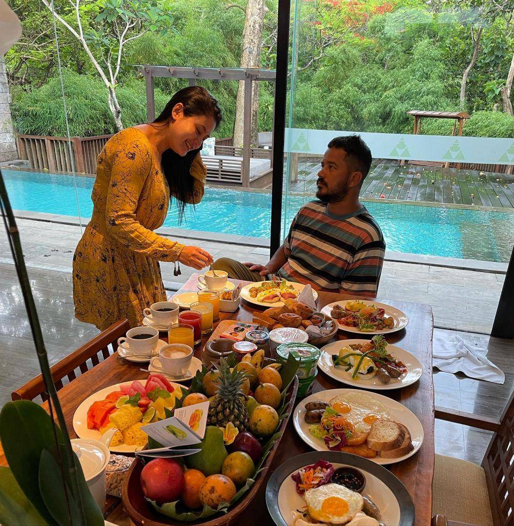 Fathir Muchtar dan Fera Feriska (instagram.com/feriska)