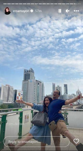 potret keluarga Ersa Mayori liburan di Bangkok (instagram.com/ersamayori)