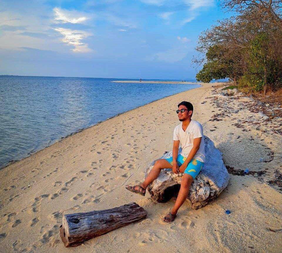 potret Pulau Langkadea (instagram.com/ramdan_ramdanie)