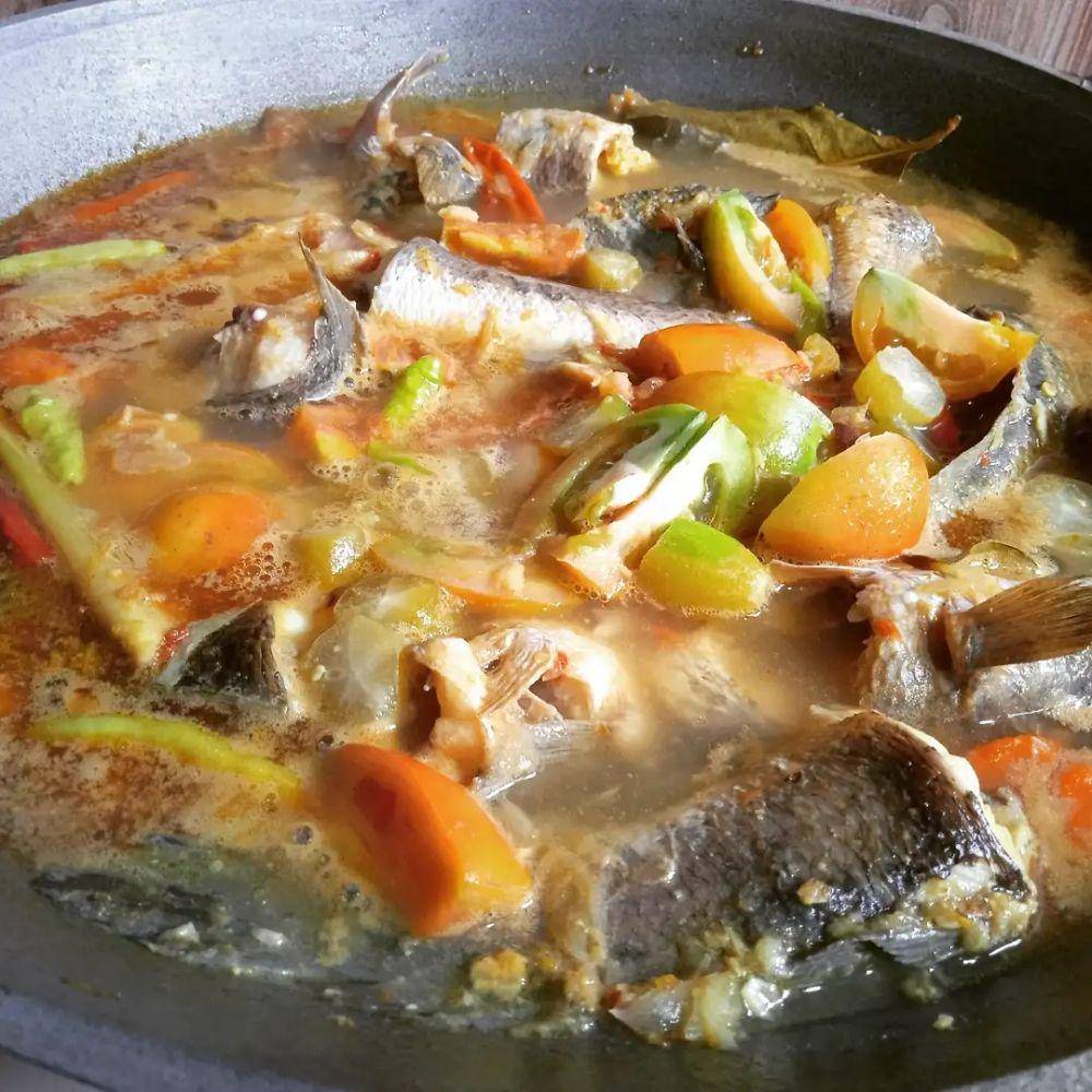 ilustrasi asam-asam ikan gabus (instagram.com/dapur.nikmat20)