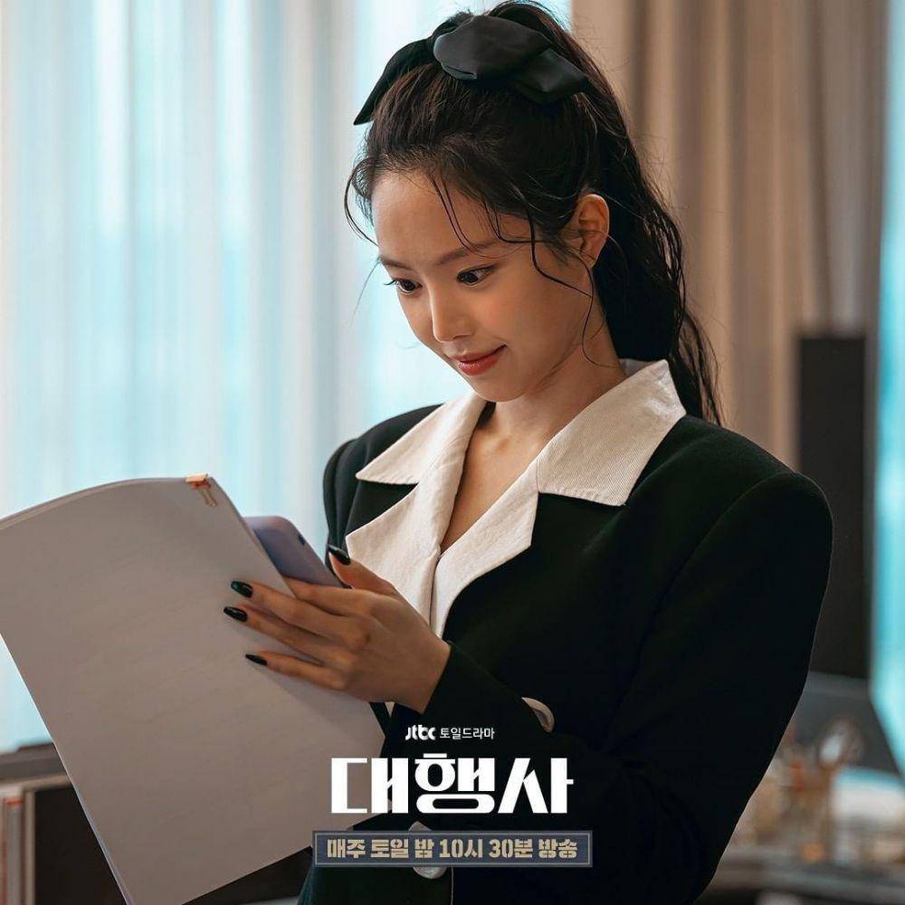 Kang Han Na (Son Na Eun) di drama Agency (instagram.com/jtbcdrama)