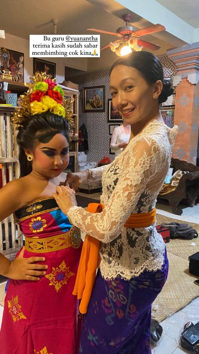 potret anak Happy Salma tampil menari (instagram.com/happysalma)