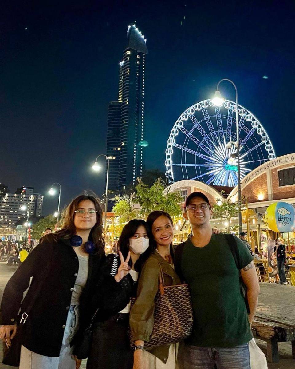potret keluarga Ersa Mayori liburan di Bangkok (instagram.com/ersamayori)