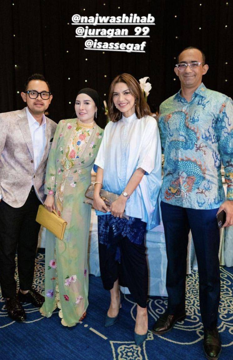 Tamu resepsi Kiky (Instagram.com/shandypurnamasari)