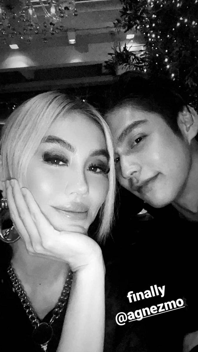 Bright Vachirawit bertemu Agnez Mo (Instagram.com/bbrightvc)