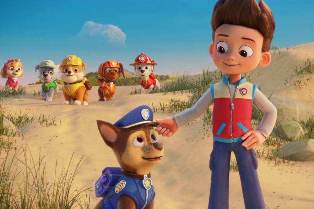 adegan dalam film PAW Patrol: The Movie (dok. Paramount Pictures/PAW Patrol: The Movie)