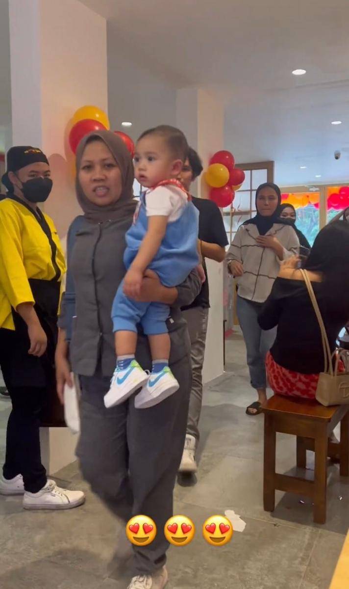 potret Rayyanza di opening Rame-Yan Keanu Agl (instagram.com/fadiljaidi)