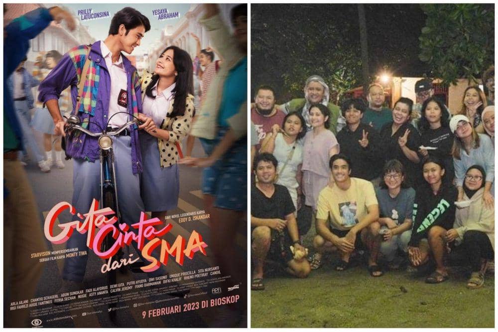 10 Potret Pemeran Film Gita Cinta dari SMA, Bikin Nostalgia!