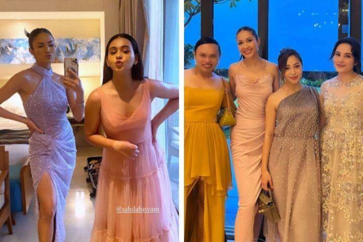 potret artis di pernikahan Mikha Tambayong dan Deva Mahenra (instagram.com/owliasarah | instagram.com/wanda_haraa)