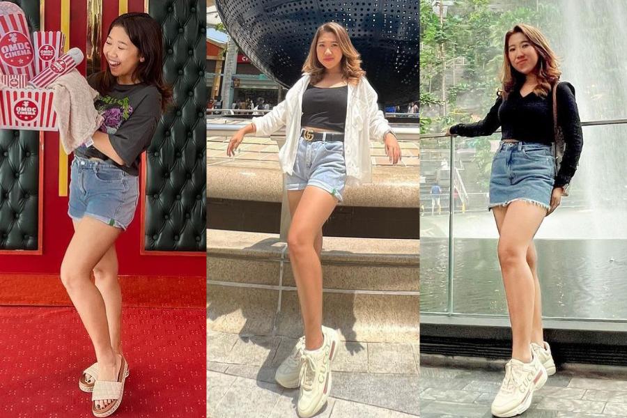 9 Padu Padan Outfit Denim ala Kiky Saputri, Cocok untuk Tubuh Mungil