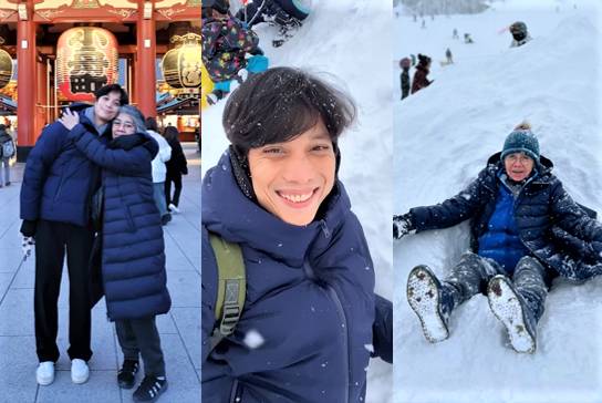 momen liburan Dikta dan sang Mama di Jepang (instagram.com/dikta/)