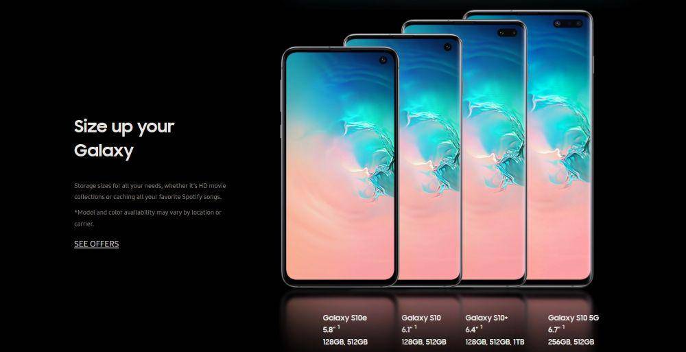 potret Samsung Galaxy S10 (samsung.com)