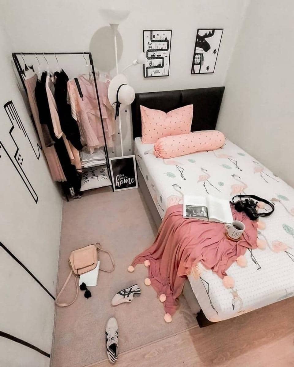 ilustrasi seprai bermotif kartun kekinian (instagram.com/ruangtidurimpian)