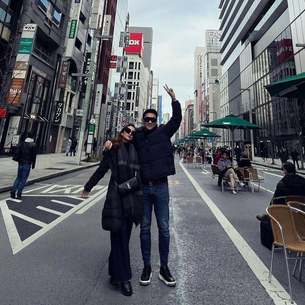 potret liburan Ifan Seventeen dan Citra Monica di Jepang (instagram.com/ifanseventeen)