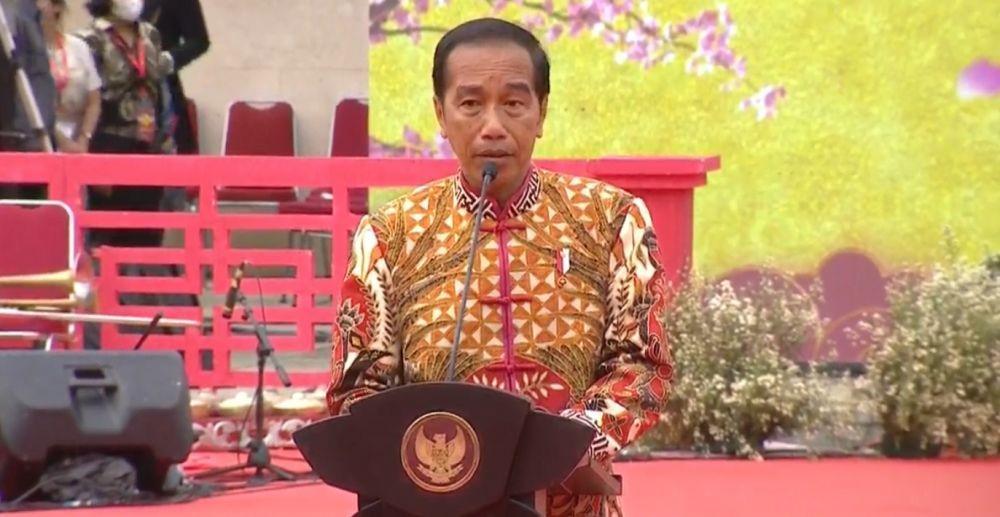 Peringati Imlek, Jokowi Kenang Mal dan Warung Tutup saat COVID 2020