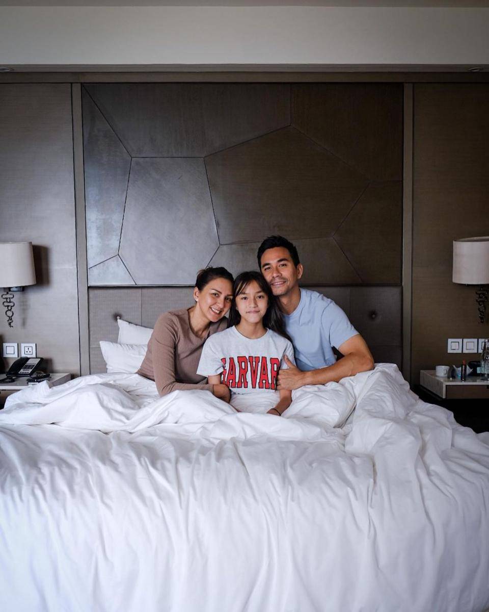 Donna, Darius dan Sabrina (instagram.com/darius_sinathrya)