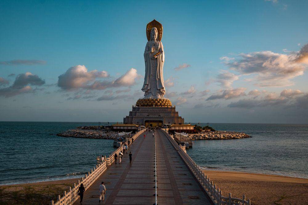 patung Guanyin di Sanya, Hainan (pixabay.com/b13923790)