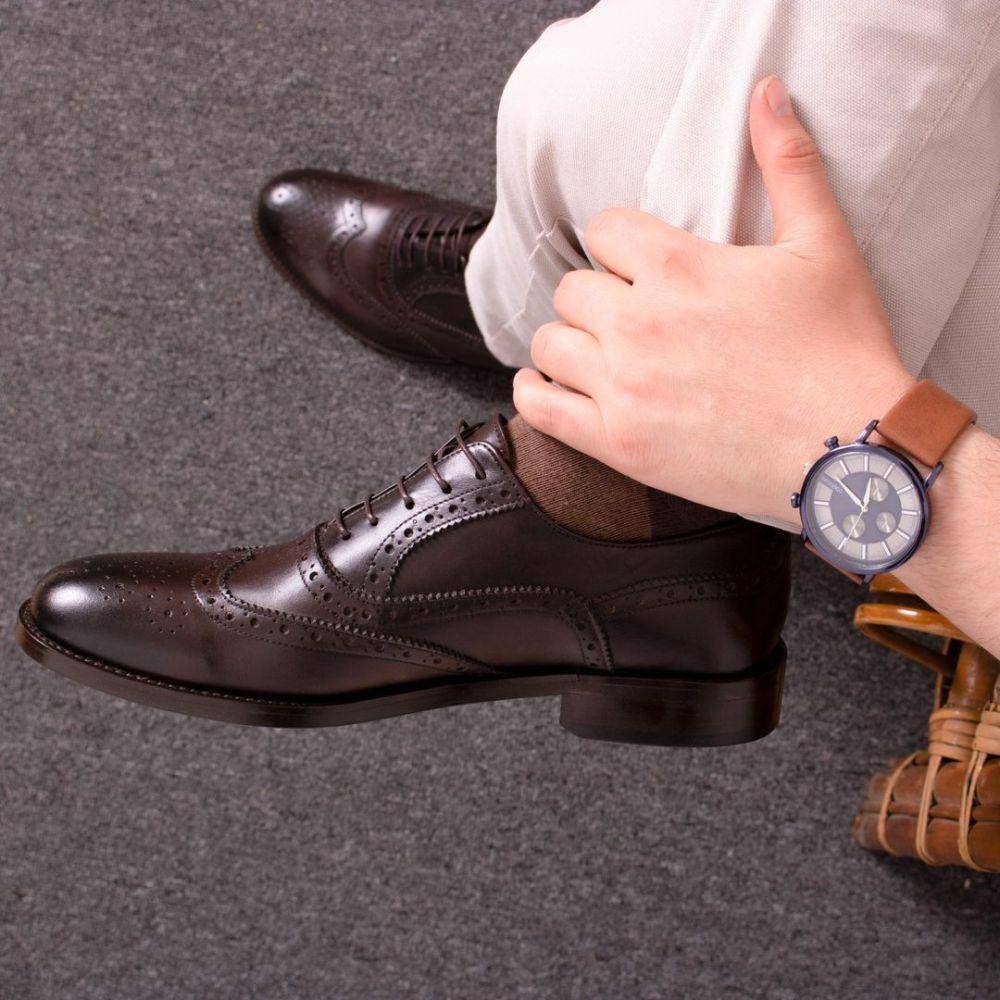 ilustrasi Oxford shoes (instagram.com/goldenhornshoes)