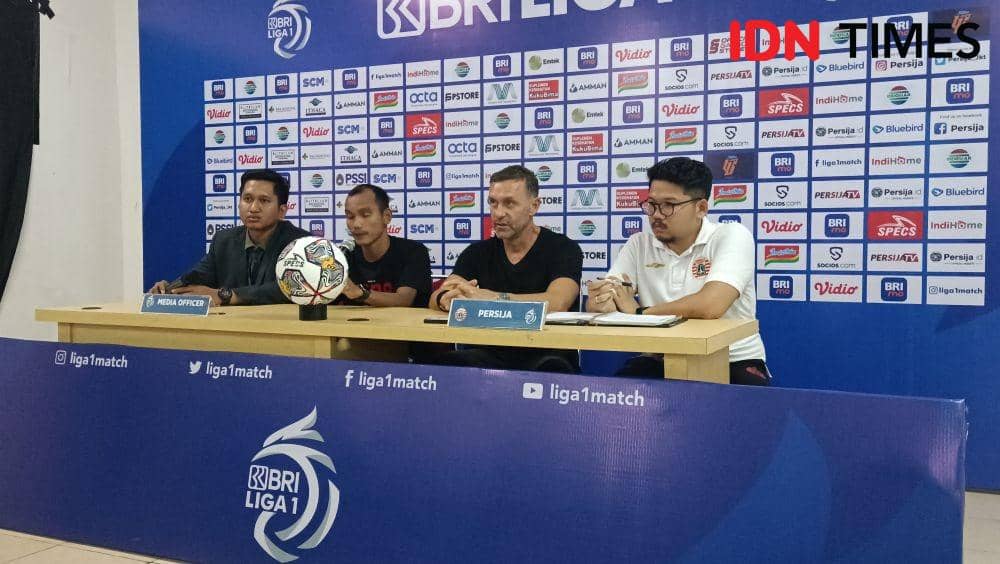Pemain Persija, Riko Simanjuntak. (IDN Times/Imam Faishal)