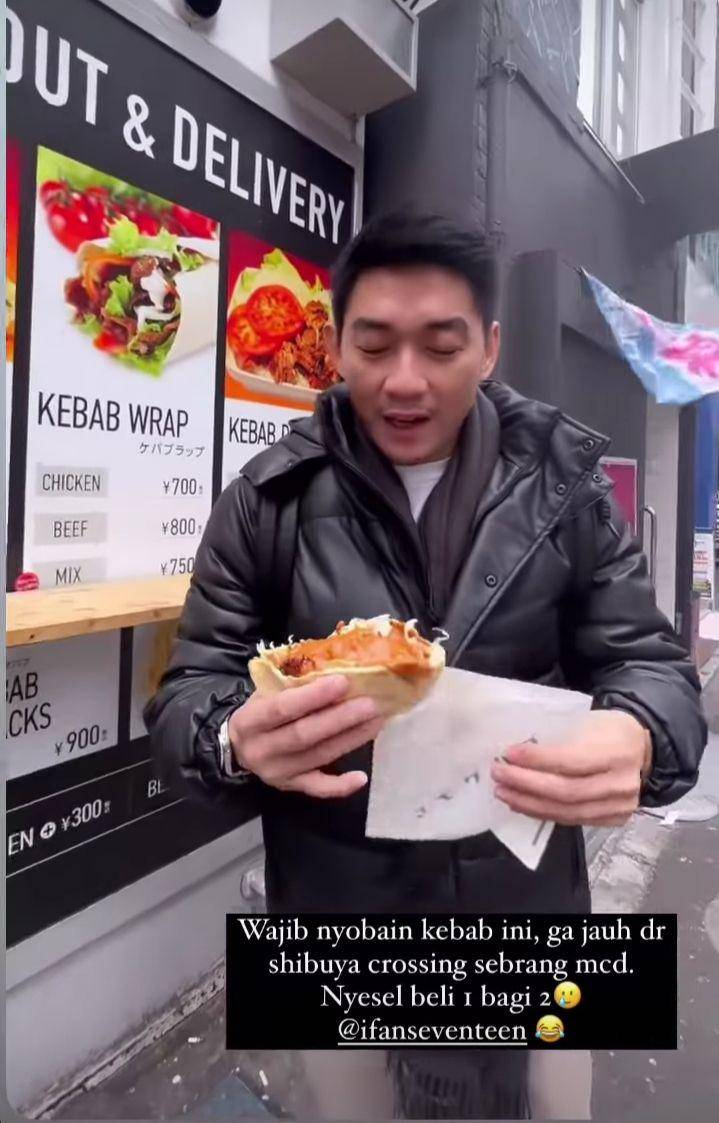 potret liburan Ifan Seventeen dan Citra Monica di Jepang (instagram.com/ifanseventeen)