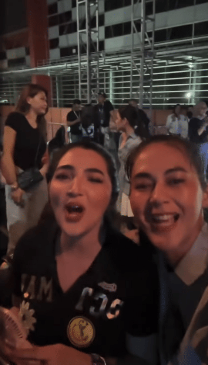 potret artis di konser Sheila on 7 (instagram.com/paula_verhoeven)