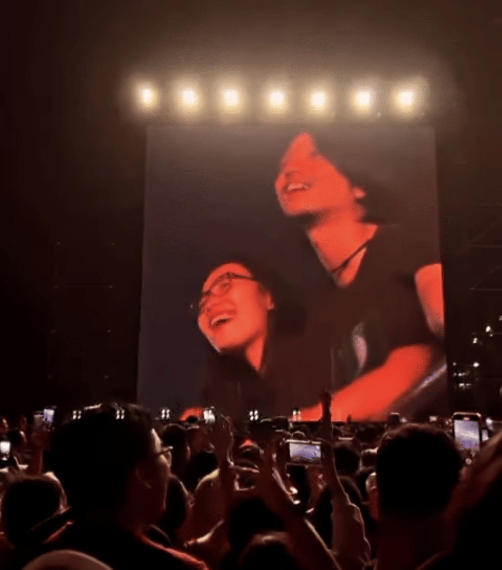 potret artis di konser Sheila on 7 (instagram.com/fiersabesari)